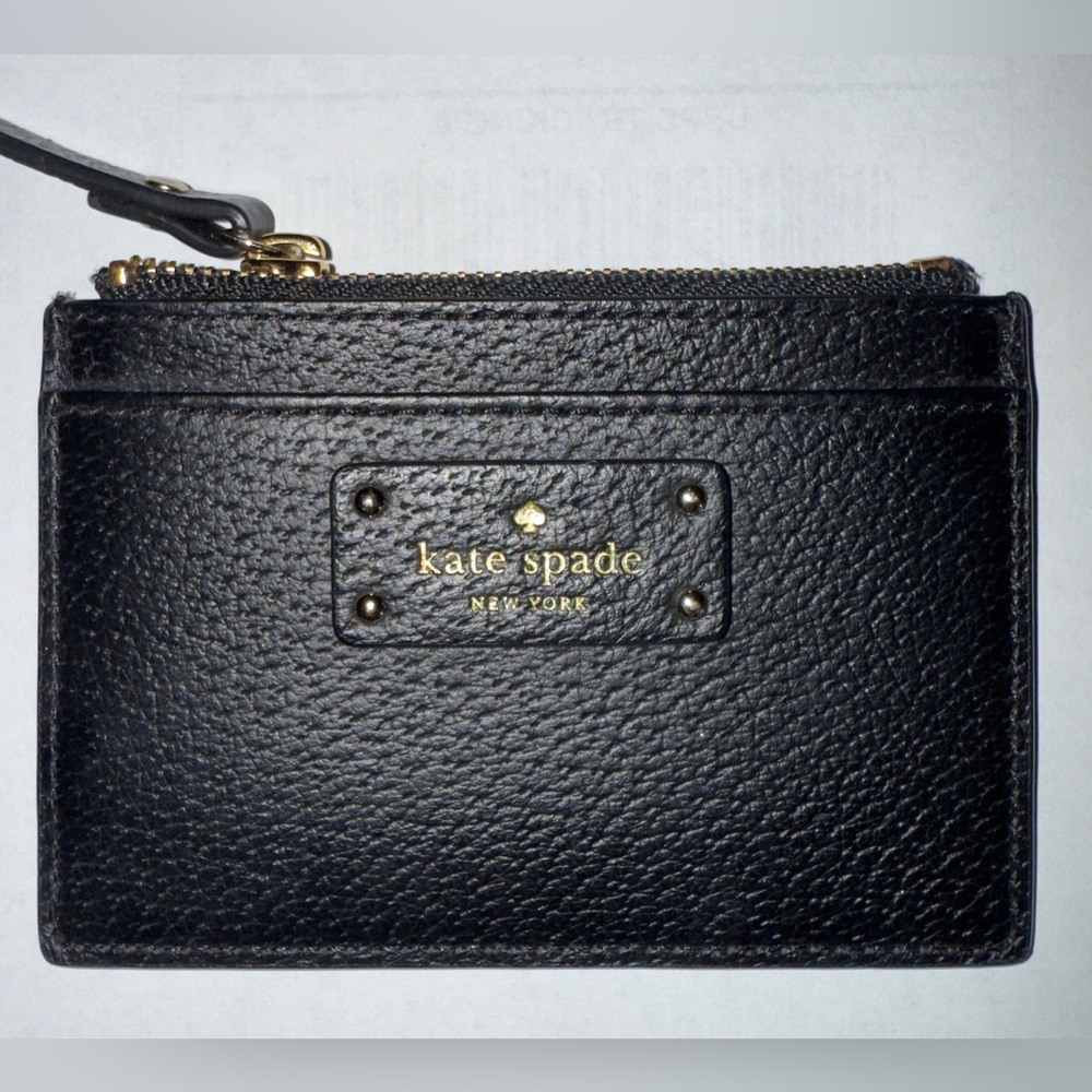 Kate Spade Black Card Wallet